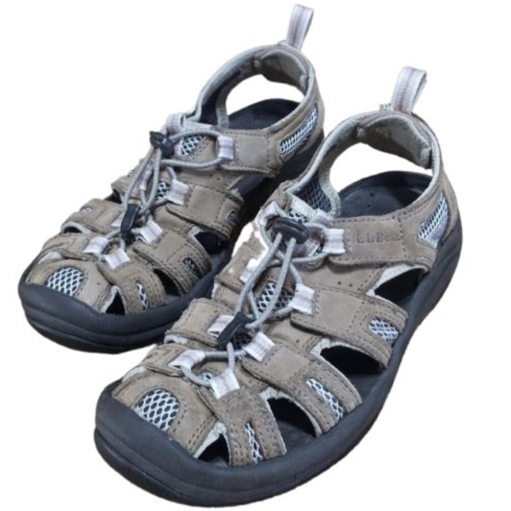L.L.Bean Women's Leather Explorer Hiking Sandals